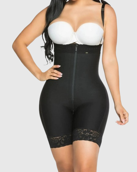 Shapshe® Firm Control Offene Büste Ganzkörper Shaper Bodysuit Shapewear