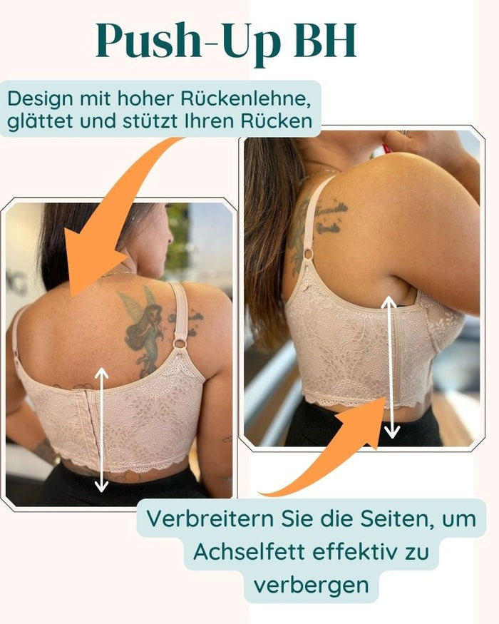 Push Up Shaper BH für Damen mit Spitze