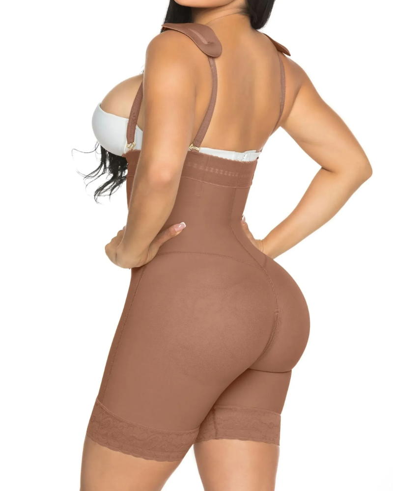 Shapshe® Firm Control Offene Büste Ganzkörper Shaper Bodysuit Shapewear