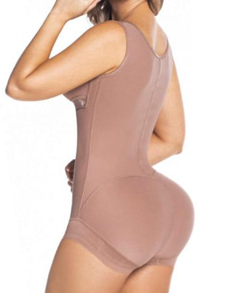 Shapshe® Hohe Kompressions Bodysuits für die volle Brust mit Haken und Ösen