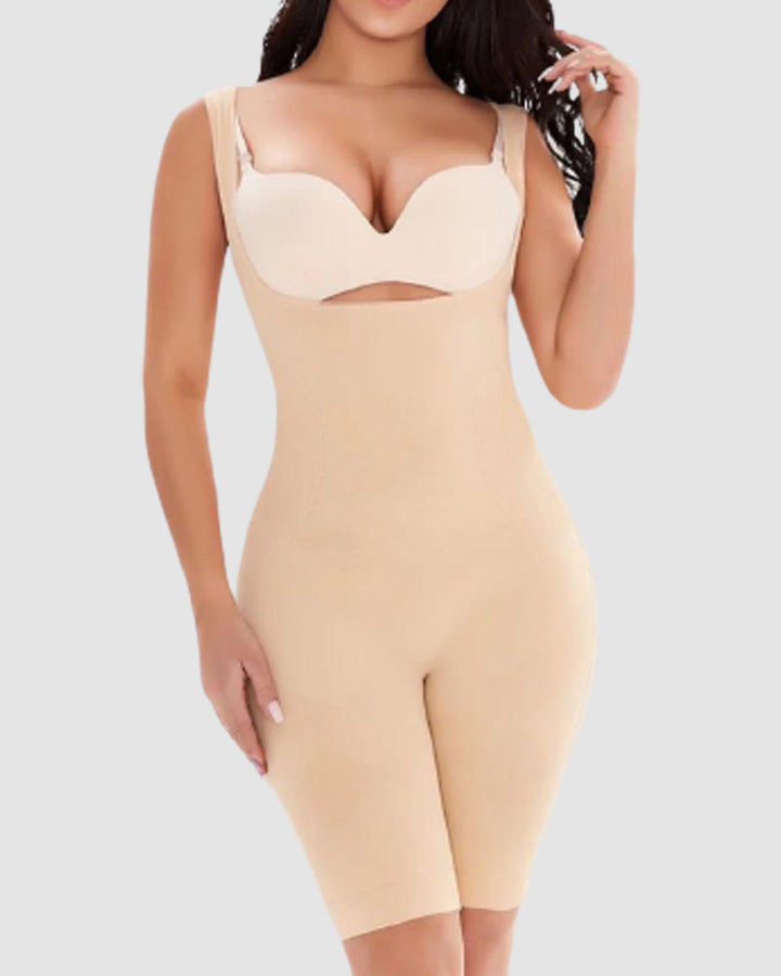 Nahtlose Hohe Kompressions Bauchkontroll Po-Lifter Shapewear