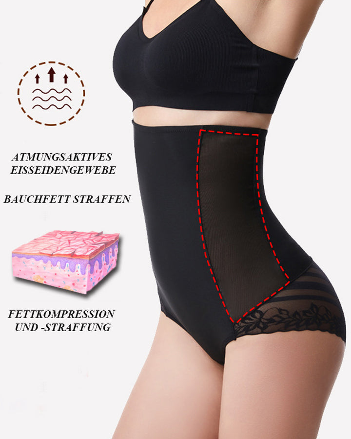 Body Shaper Unterwäsche Rutschfeste Taille Bauchkontrolle Po Lifting Spitzen Slip