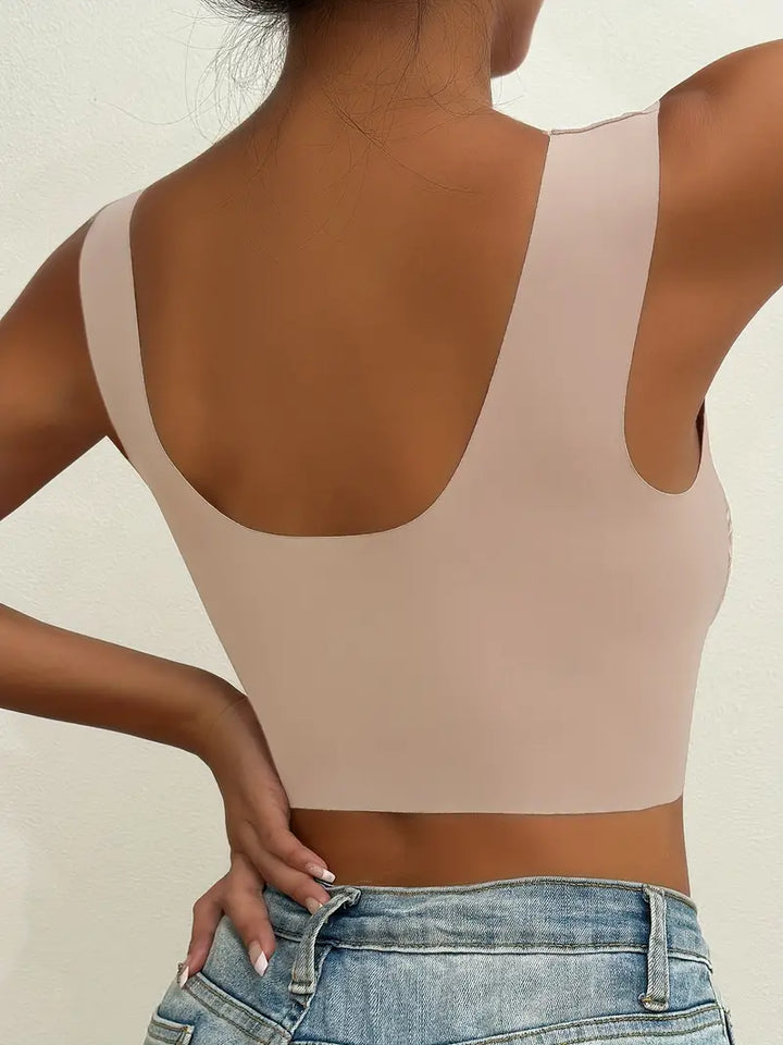 Kabelloser Spitze mit vollständiger Abdeckung bequemen Trägern Tank BH