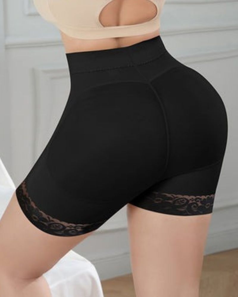 Shapshe® Schwarzes Po-Lifter-Höschen für Damen, nahtlos, Oberschenkel-Schlankheits-Kontrollhöschen