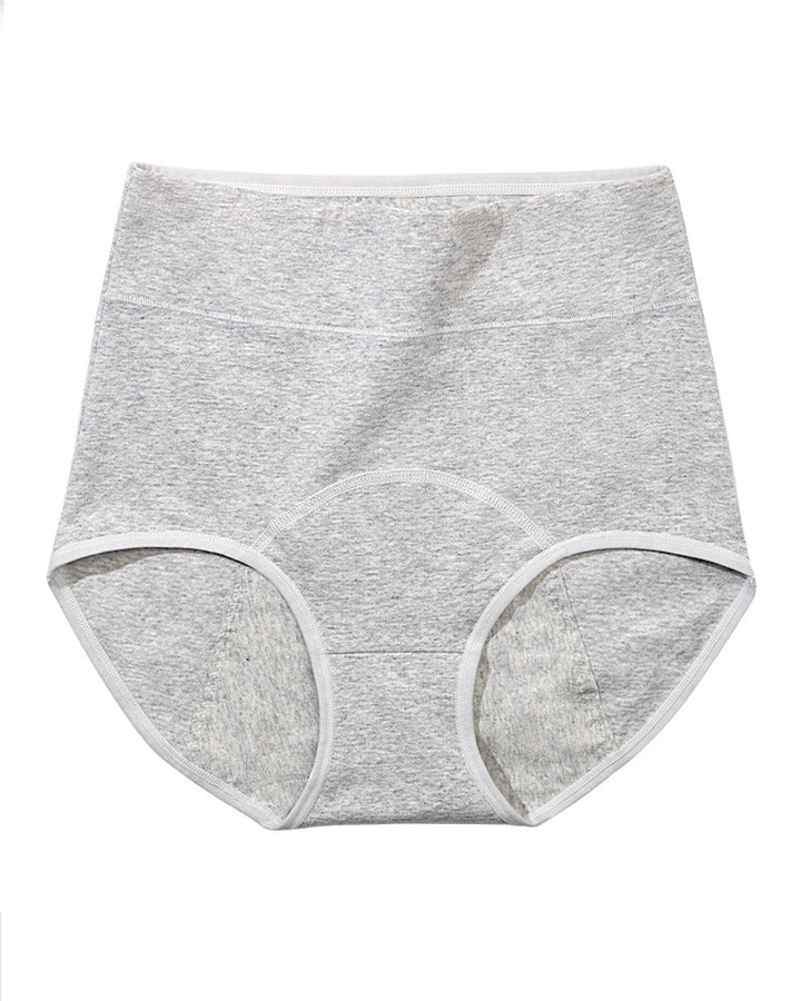 Perioden Anti-Seiten-Leckage Atmungsaktive Reiner Baumwolle Hoher Taille Unterwäsche