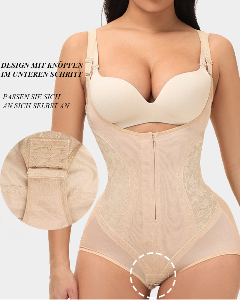 Atmungsaktive Taillentrainer Korsett Bodysuit Shapewear