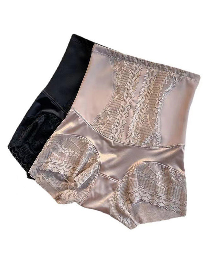 Damen Hoher Taille Nahtlos Anti-Rolling Slip Bauchweg Postpartale Formende Unterwäsche