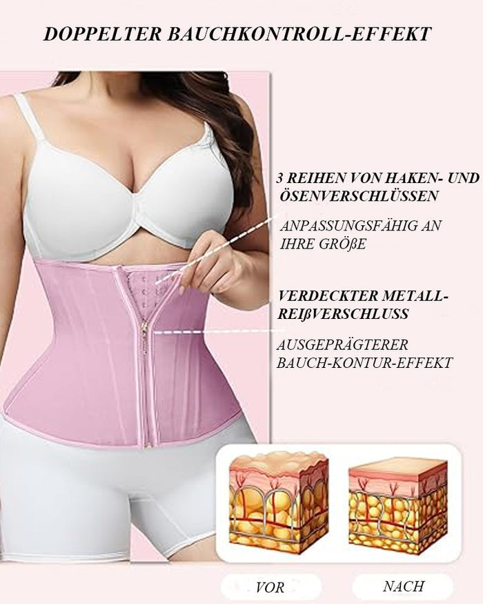 Shapshe® Body Shaper Tanktop mit Reißverschluss und Taillentrainer