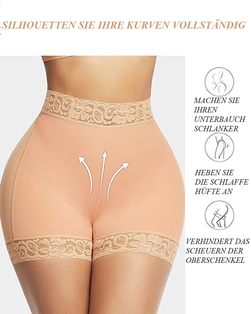 Shapshe® Po-Lifter ShapingShorts mit mittlerer Taille und Bauchkontrolle für Damen