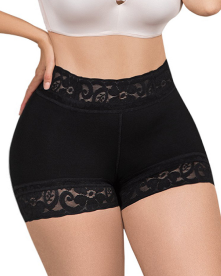 Frauen Spitze Klassisch Täglich Tragen Body Shaper Hintern Lifter Shorts