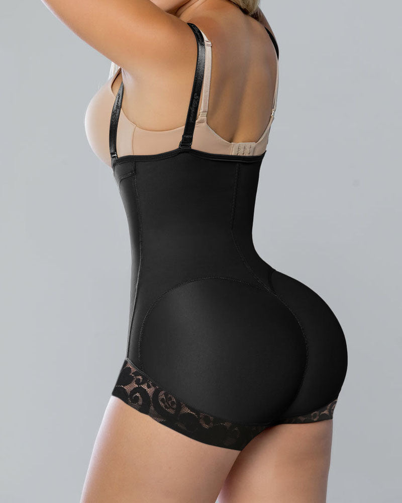 Shapshe® Bauchkontrolle Faja Body Korsett Shaper Offener Busen mit Reißverschluss