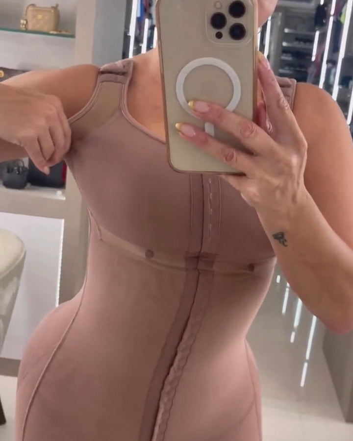 Shapshe® Doppelte Kompressions Bauchkontroll Shapewear Faja mit BH