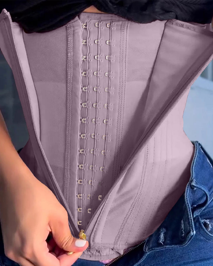 Shapshe® Body Shaper Tanktop mit Reißverschluss und Taillentrainer