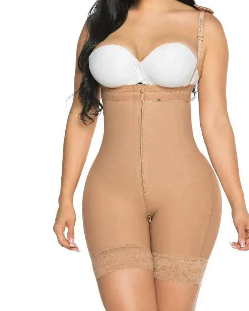 Shapshe® Firm Control Offene Büste Ganzkörper Shaper Bodysuit Shapewear